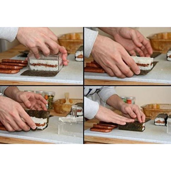 ACRYLIC SUSHI MAKER MOLD - SET OF 2 - Picture 3 of 3